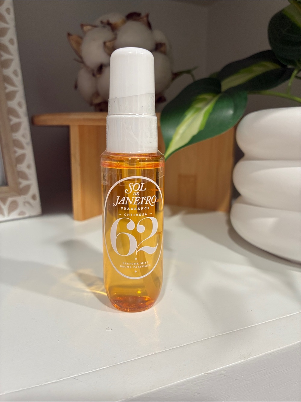 Sol de Janeiro Cheirosa 62 Facial/Body Serum Oil in Orange with White Cap